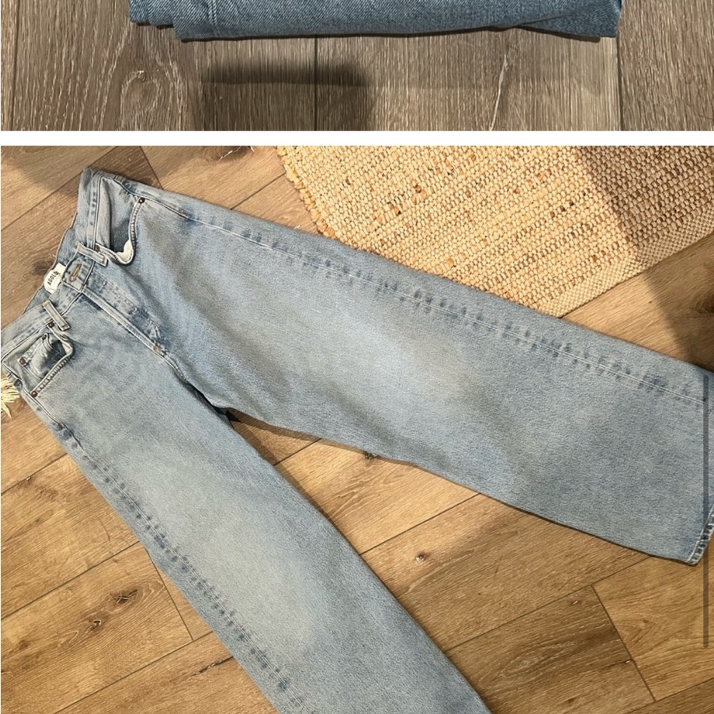 Agolde Low Rise Baggy Jeans